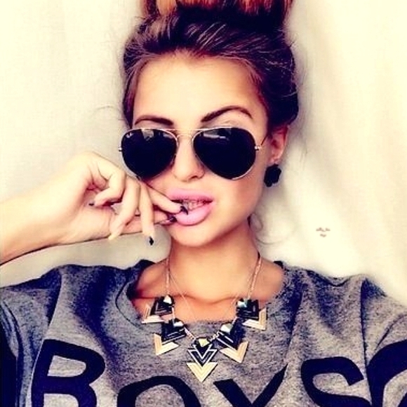 Ray-Ban (Store Display) Aviator Green Lenses RB3025 - Picture 3 of 12